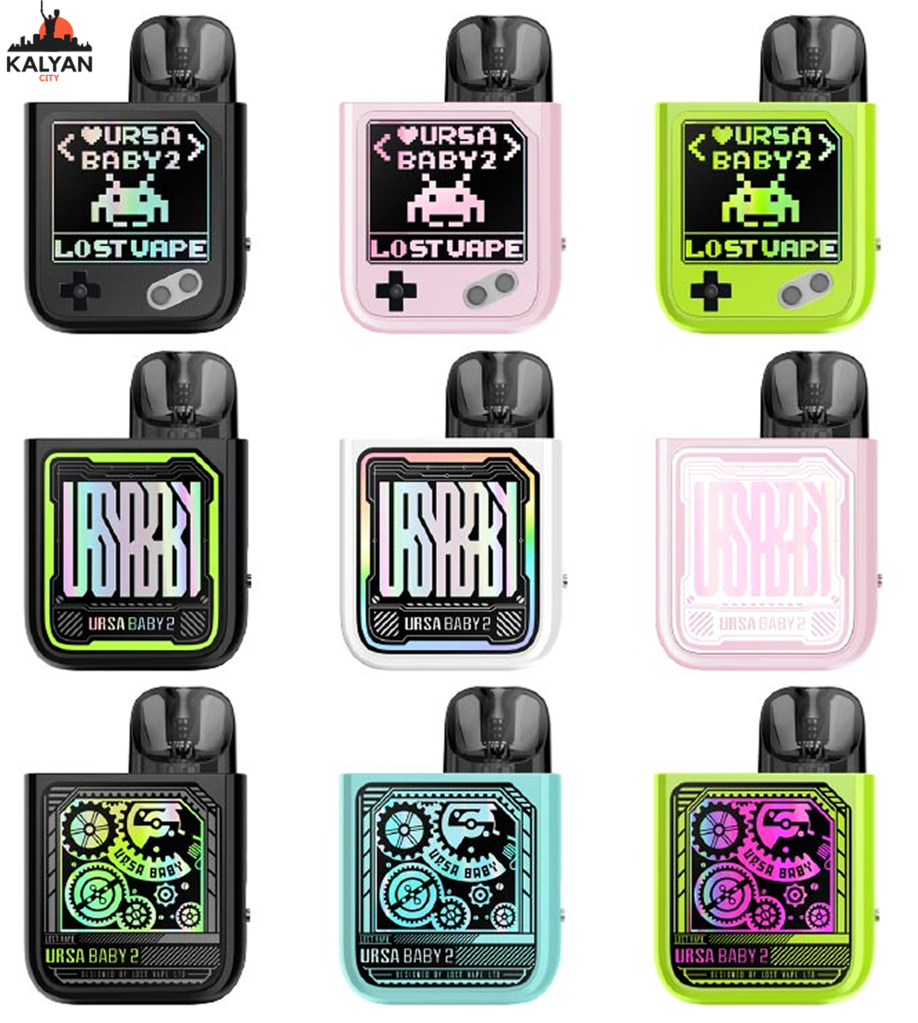 Кольори Lost Vape Ursa Baby 2