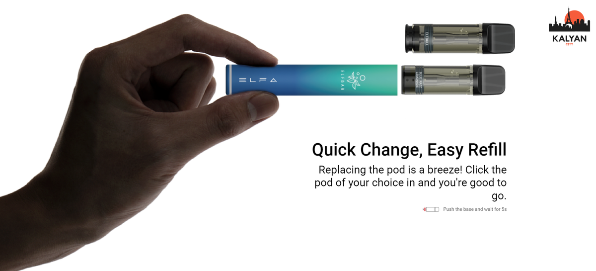 Под-система Elf Bar ELFA Pod Kit Картридж