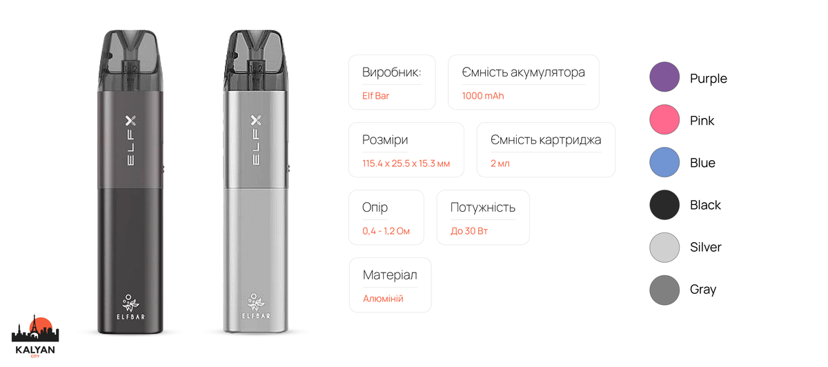 ельф бар elfx