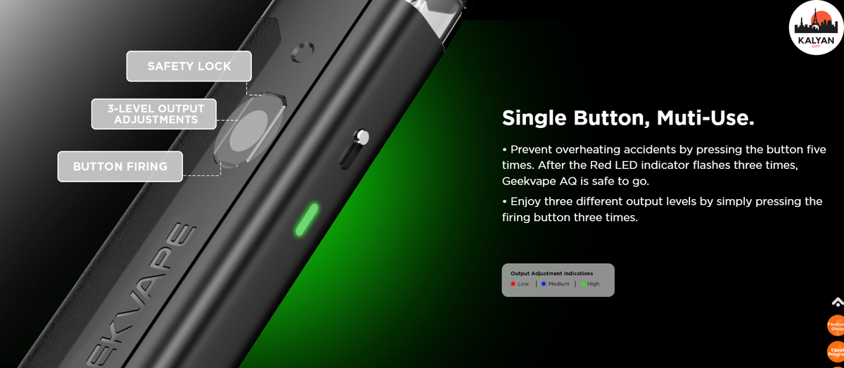 Pod-система GeekVape AQ Аккумулятор