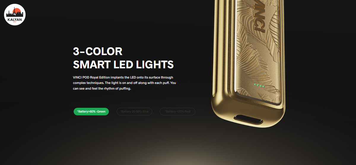 Pod-система VooPoo Vinci Royal Edition Акумулятор