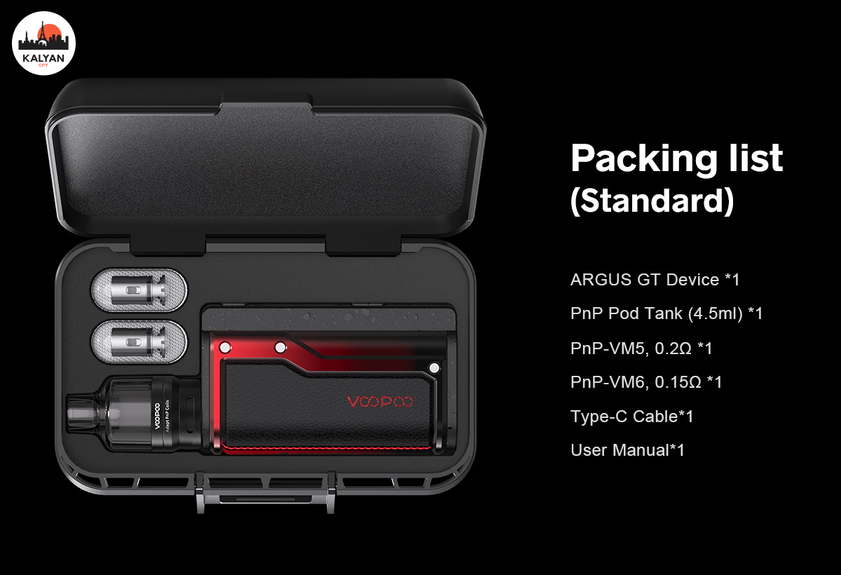 Pod-система VooPoo Argus GT Комплектація