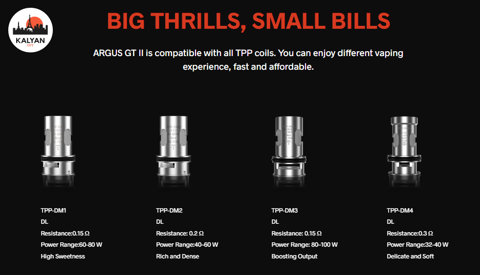 Pod-система VooPoo Argus GT 2 Випарник