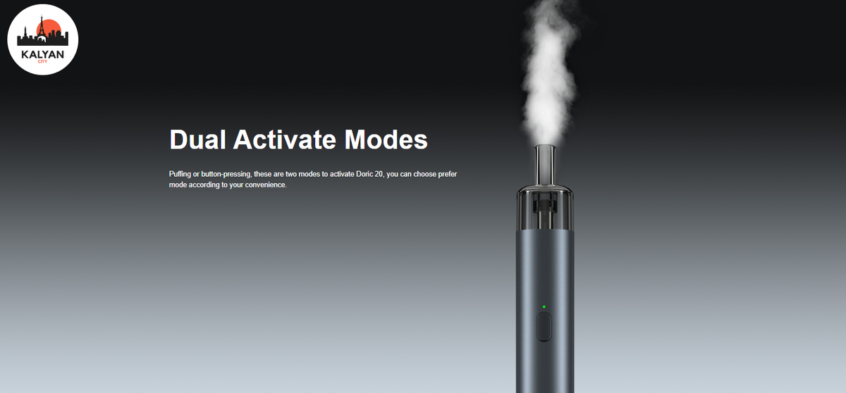 Pod-система VooPoo Doric 20 Потужність пристрою