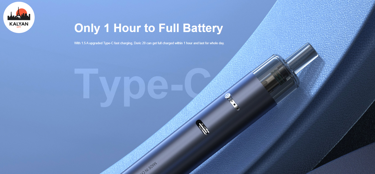 Под-система VooPoo Doric 20 Акумулятор