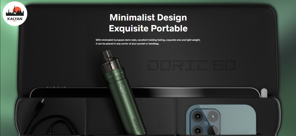 Под-система VooPoo Doric 60 Дизайн