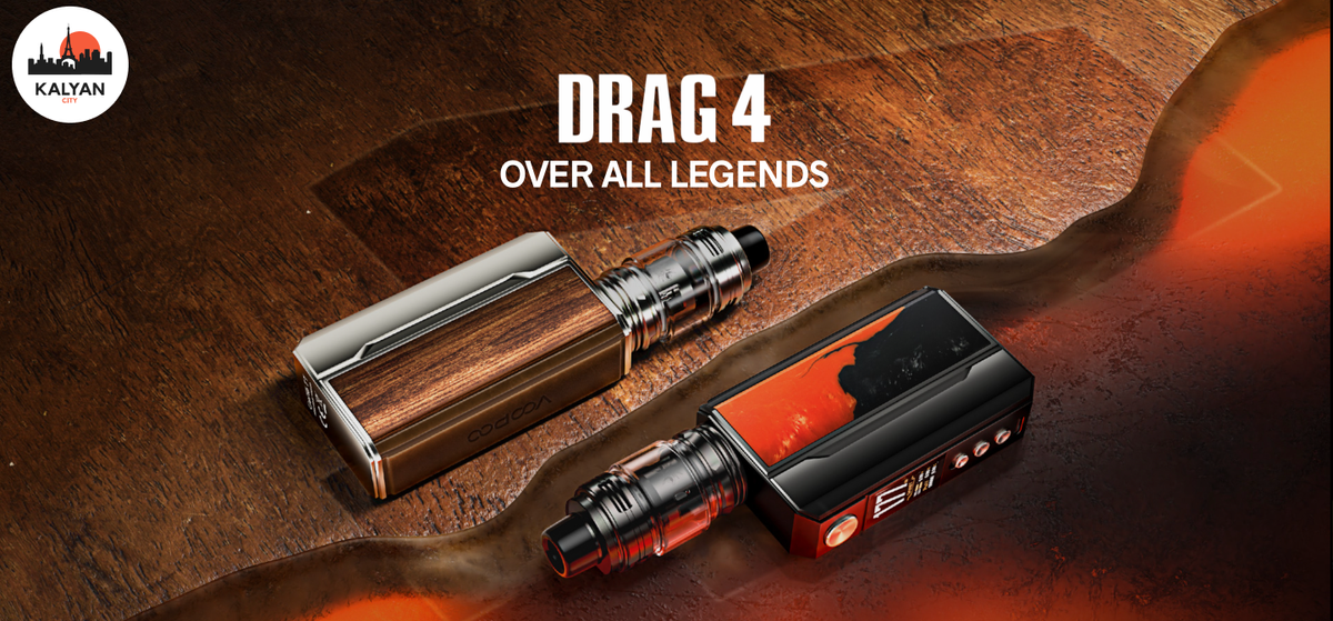 Pod-система VooPoo Drag 4 Дизайн