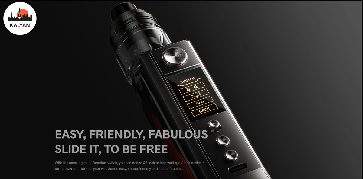 pod-система VooPoo Drag 4 технології