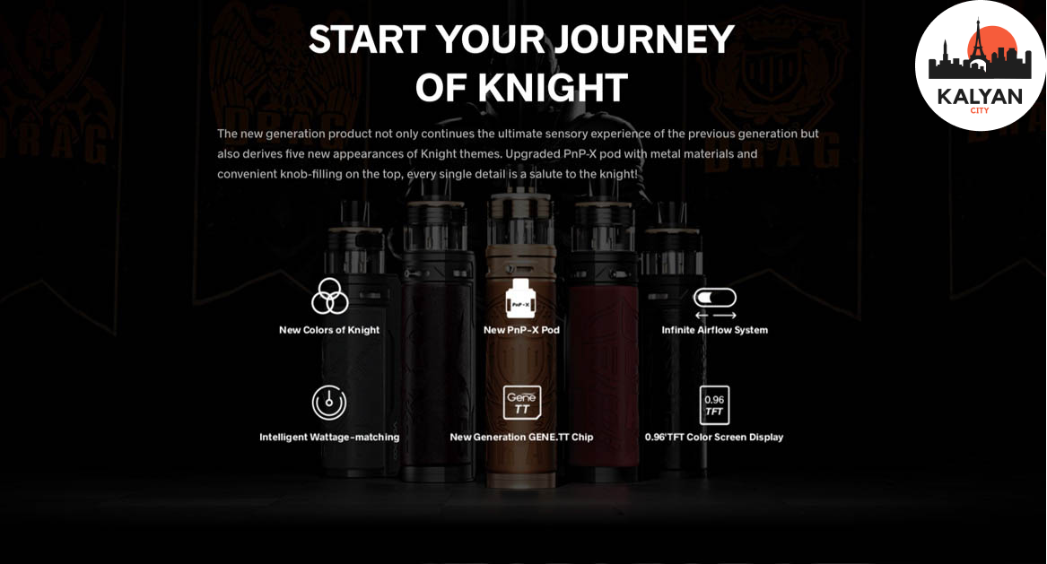 Pod-система VooPoo Drag X Характеристики