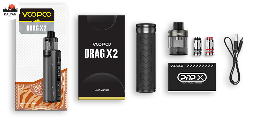 Pod-система VooPoo Drag X2 комплектація