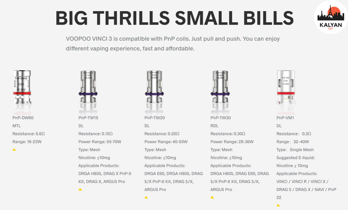Pod-cистема Вупу Вінсі 3 Випаровувач