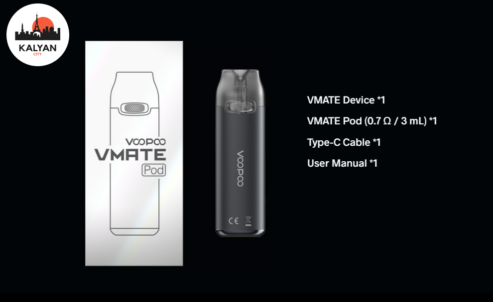 под-система Voopoo Vmate комплектация