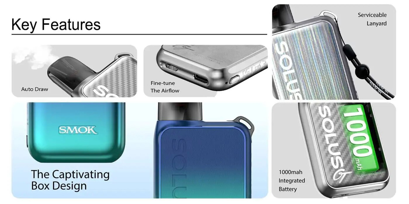 Режими роботи Smok Solus GT Box