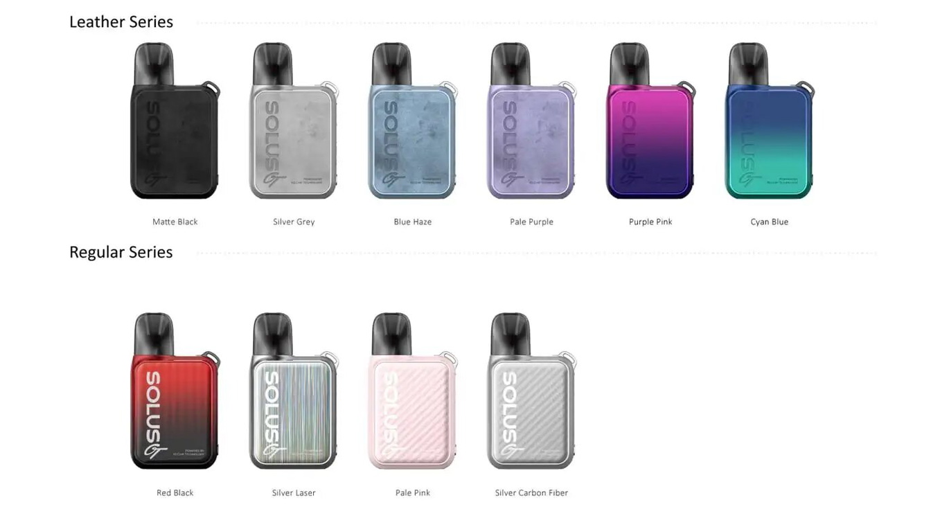 Колірна палітра Smok Solus GT Box