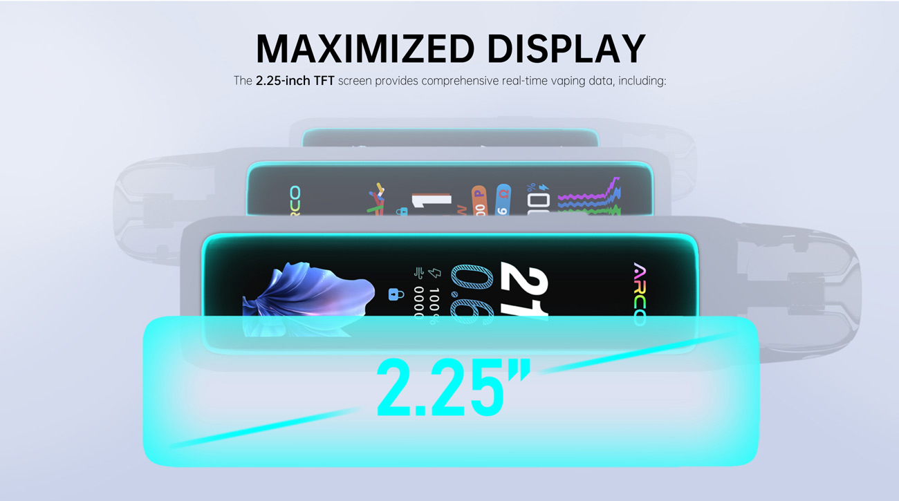Дизайн под-системи Smok Arco Max