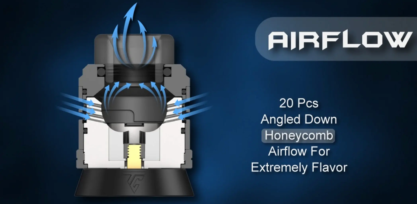 Характеристики Thunder Cloud Blaze Dual Coil RDA
