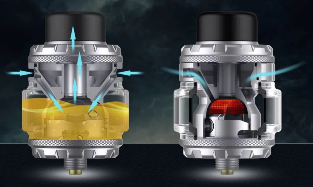 Особливості конструкції атомайзера Kylin M Pro