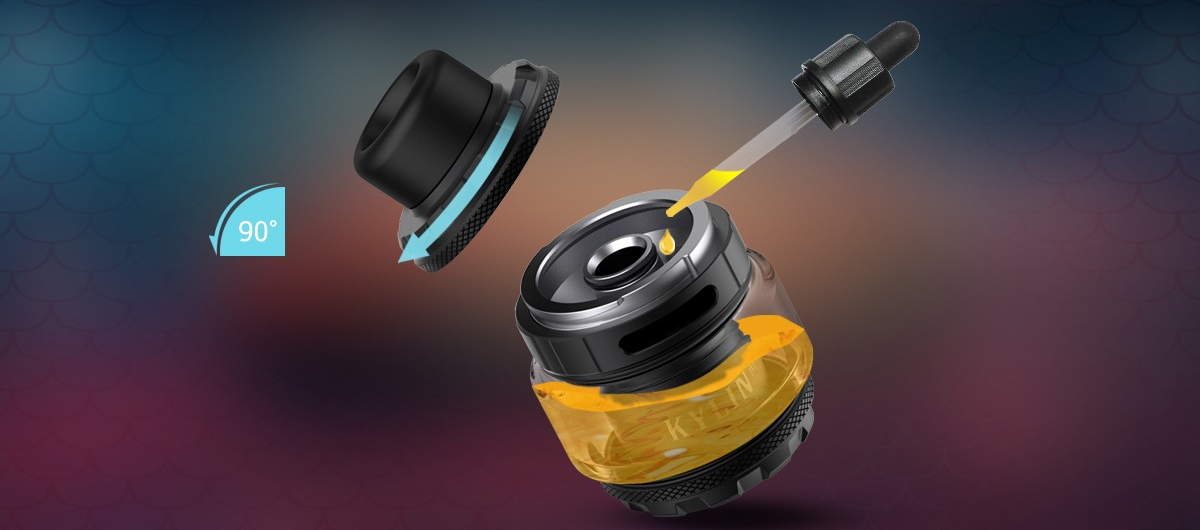 Як намотати атомайзер Kylin M Pro