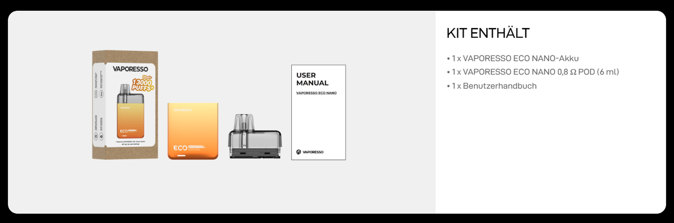 vaporesso eco nano купити