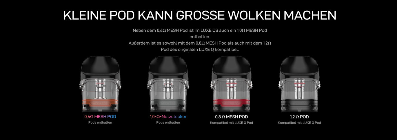 вапорессо qs