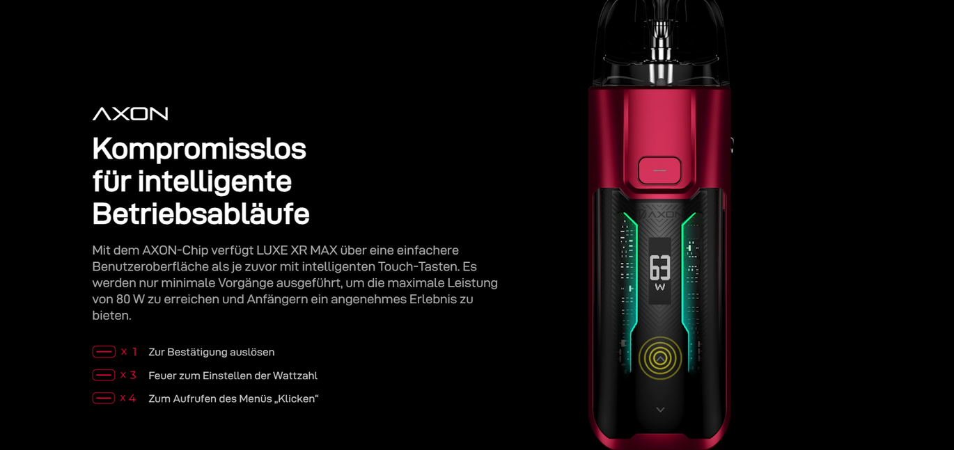 Вапорессо Люкс ХР Макс