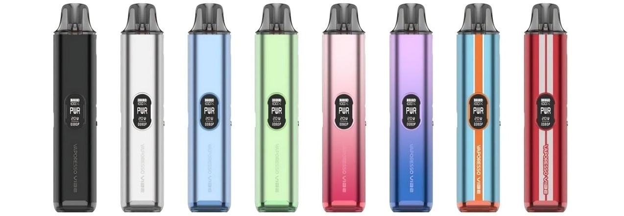 Кольорова гама Vaporesso Vibe