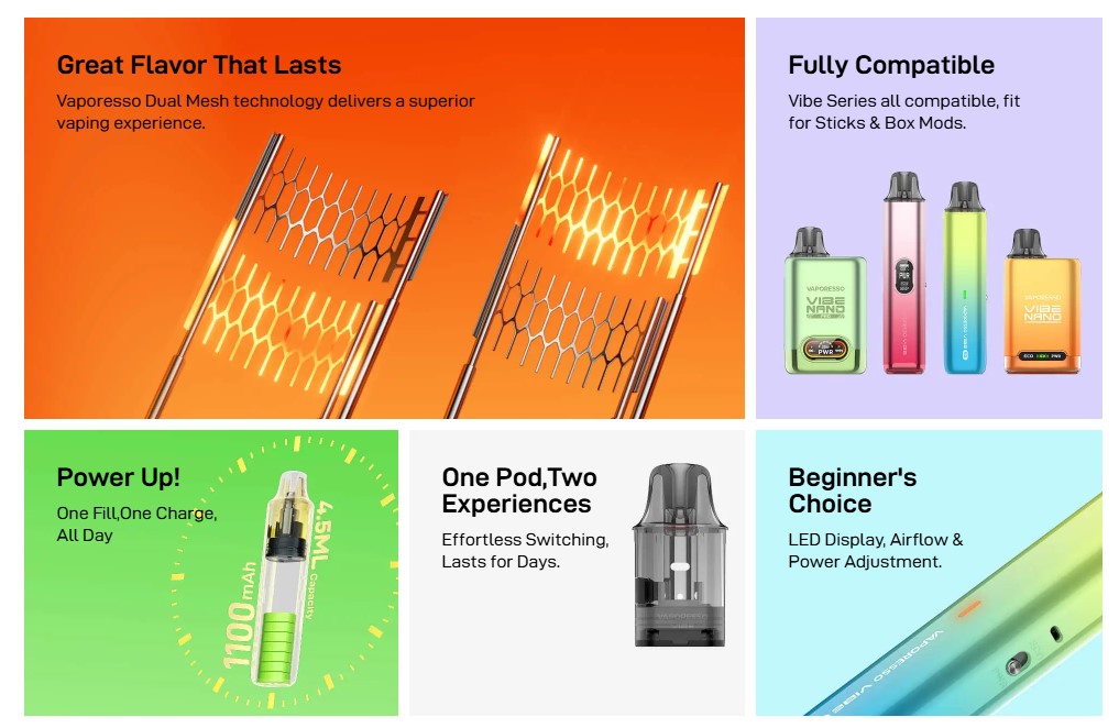 Кому підійде pod-система Vaporesso Vibe SE?