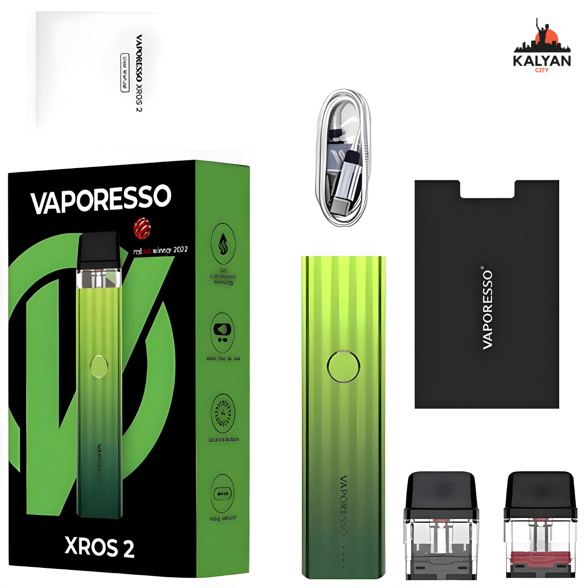 Комплектація Vaporesso Xros 2 Pod