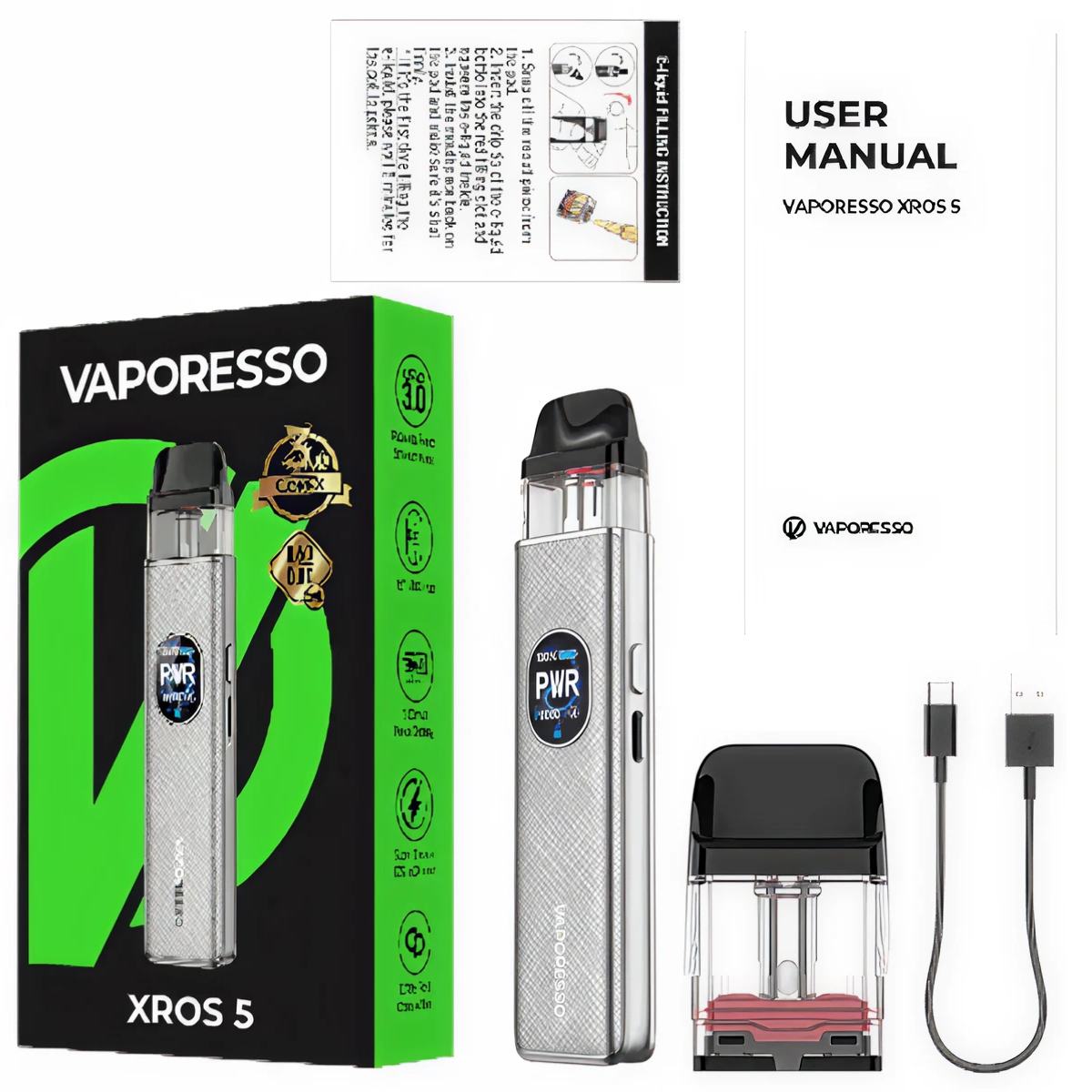 Комплектація Vaporesso XROS 5