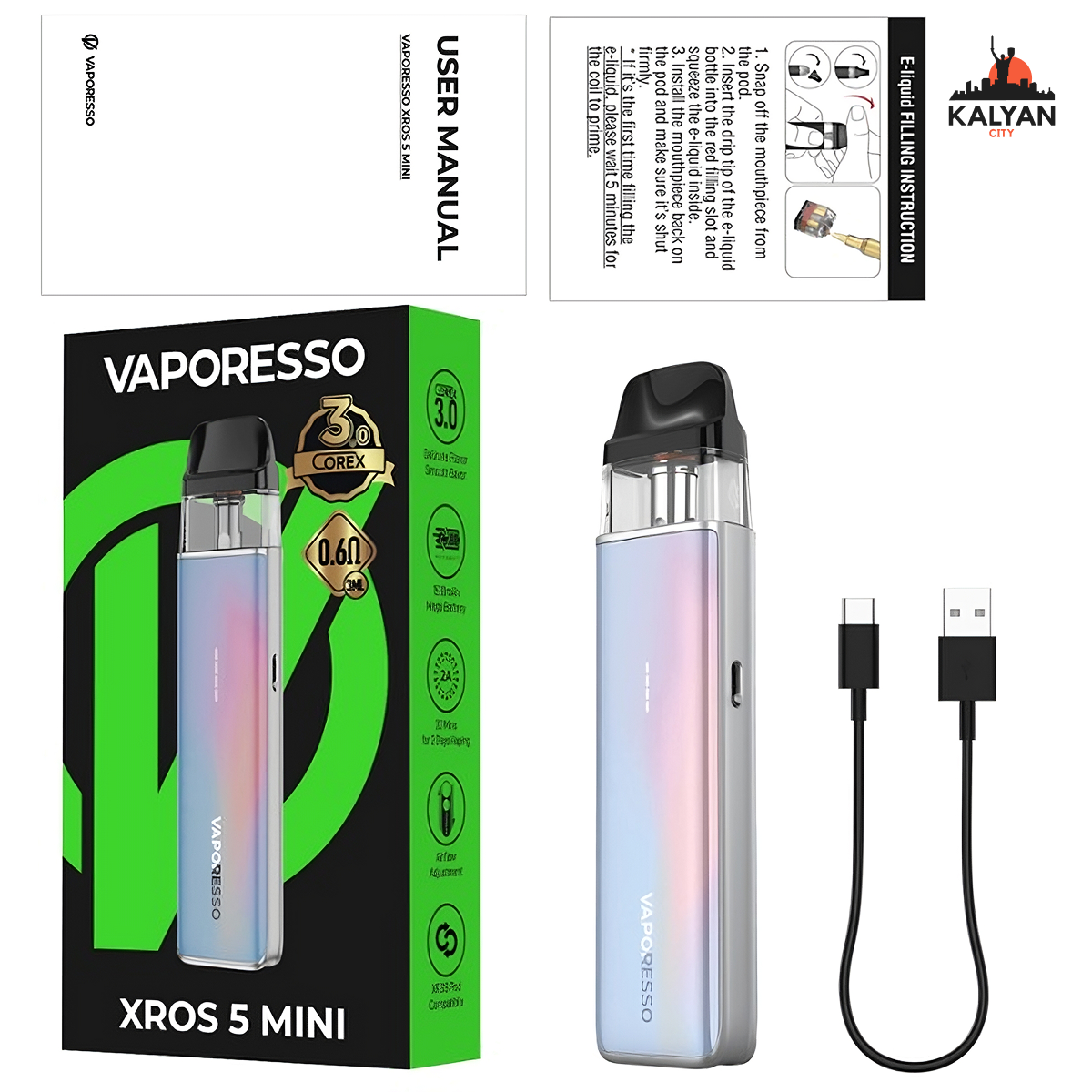 Характеристики Vaporesso 5 Mini