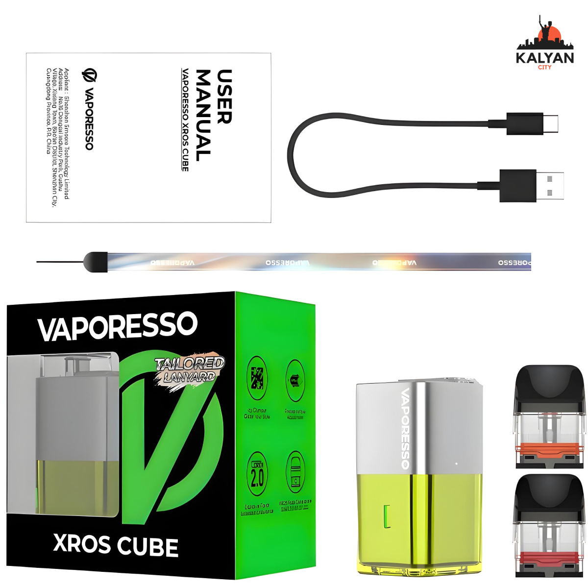 Комплектація Cube Vaporesso
