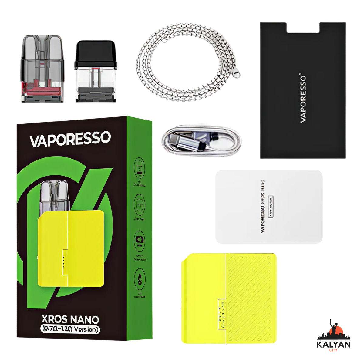 Комплектація Vaporesso XROS Nano Pod Kit