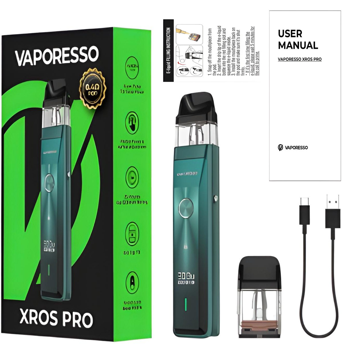 Комплектація Xros Pro Pod Kit