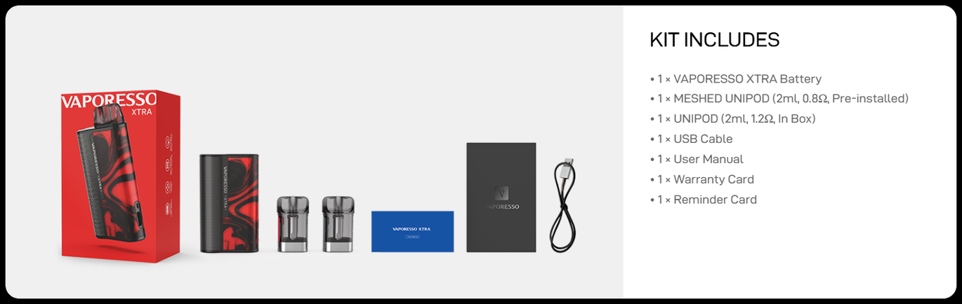 vaporesso xtra ціна