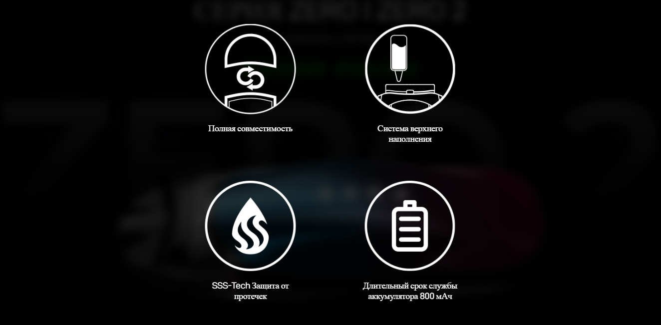 vaporesso zero 2 скільки ват