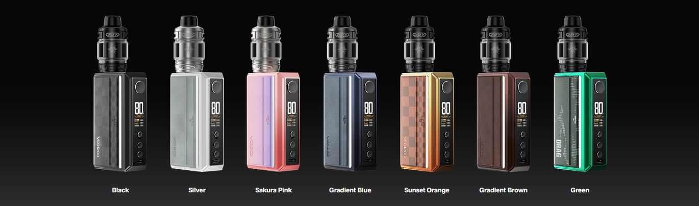 Кольорові рішення VooPoo Drag 5