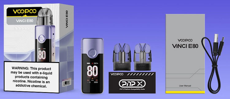 Комплектація VINCI E80 Pod Kit