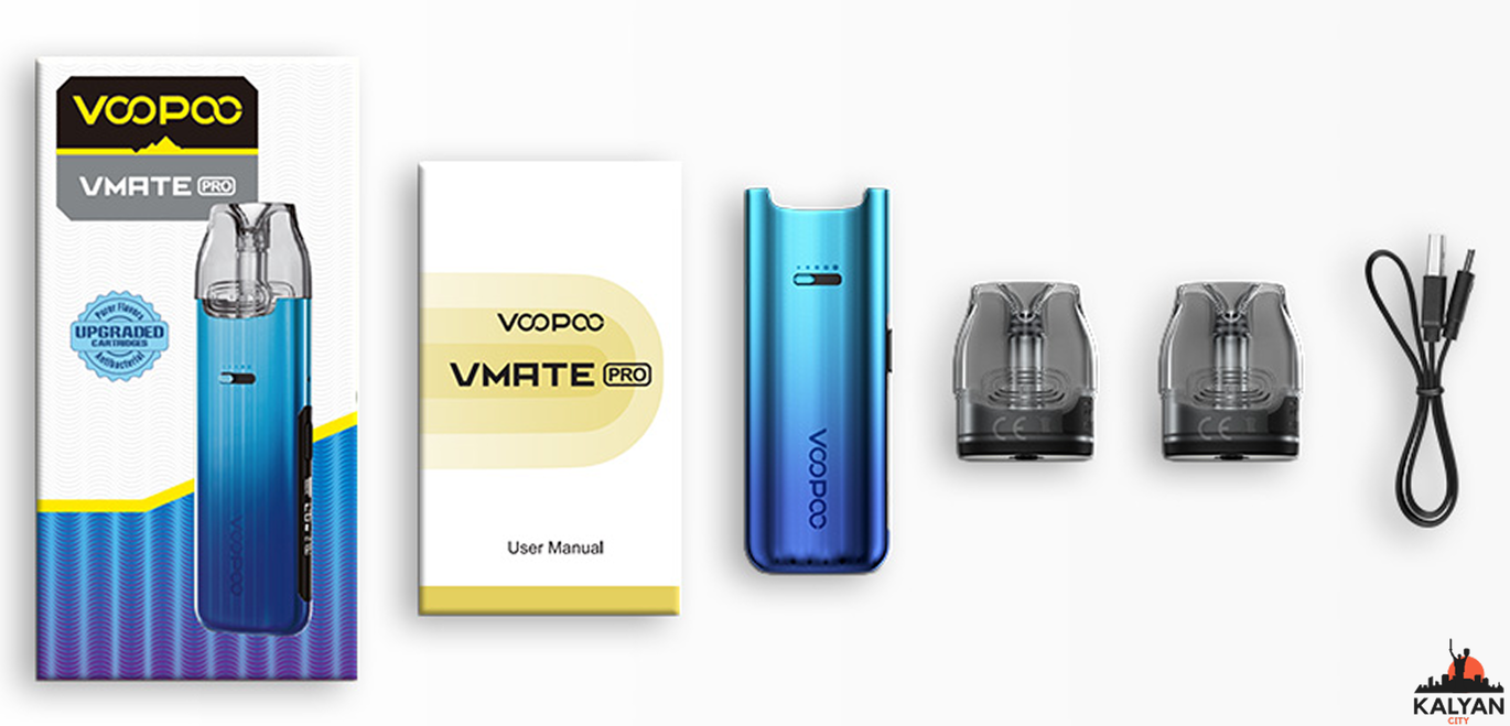 Комплектація Voopoo Vmate Pro