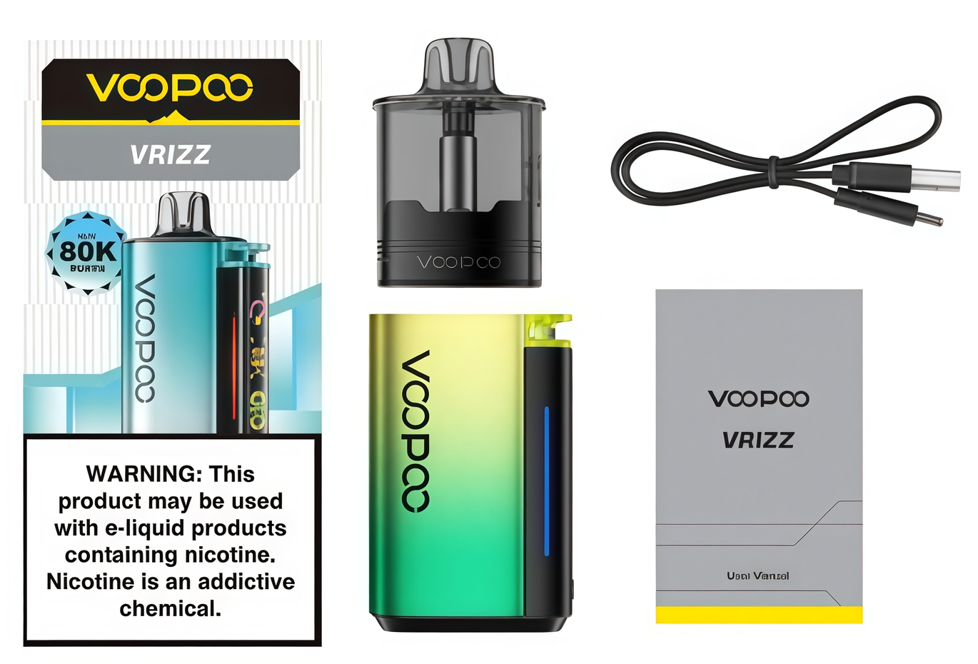 Комплектація Voopoo Vrizz