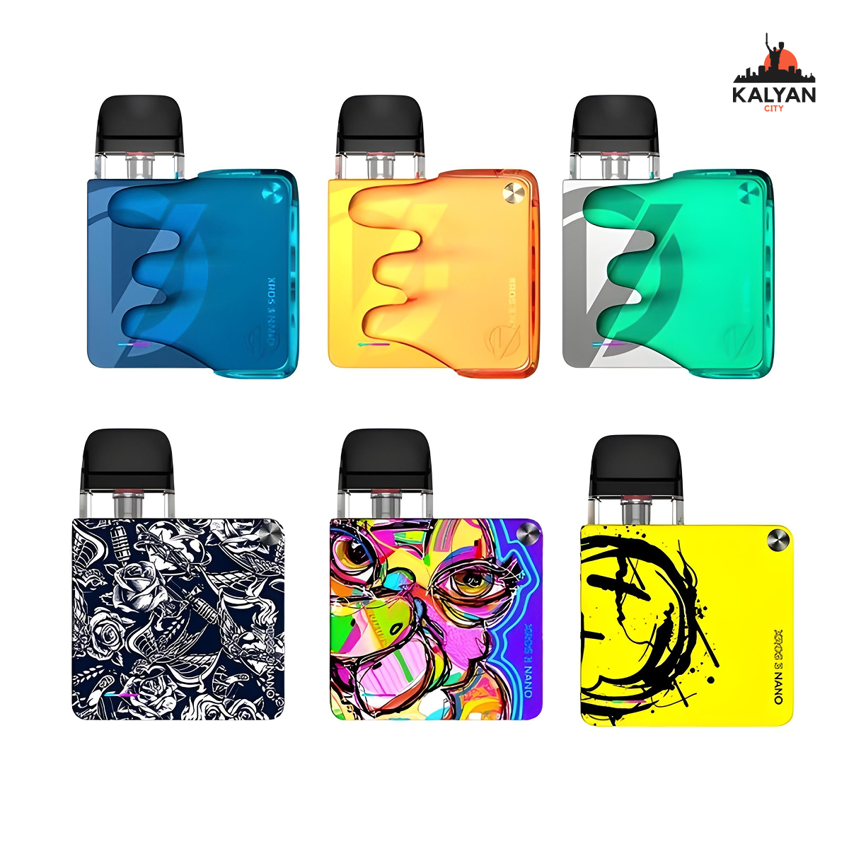 Кольорова палітра Vaporesso Xros 3 Nano Mystery Box Pod Kit