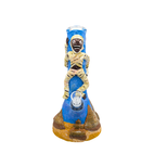 Бонг скляний 3-D Egyptian Style 3 (Синій)