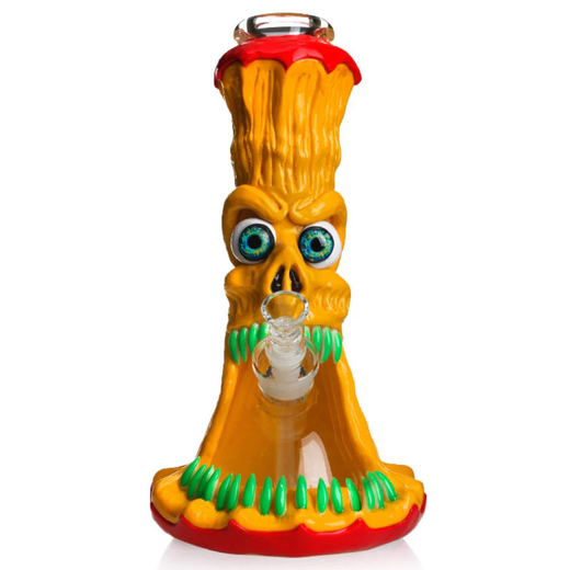 Бонг скляний 3-D Frankie Monster Glow Orange (Помаранчевий)
