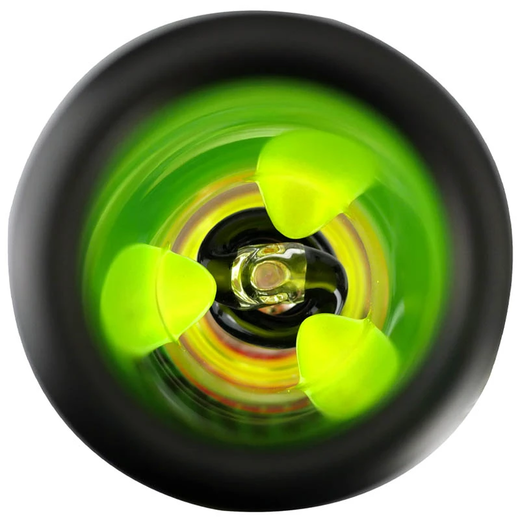 Бонг стеклянный Amsterdam Rasta Club Green Red (Зелено-красный)