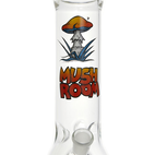 Бонг скляний Black Leaf Mushroom Beaker Clear (Прозорий)