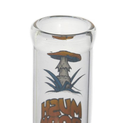 Бонг скляний Black Leaf Mushroom Beaker Clear (Прозорий)