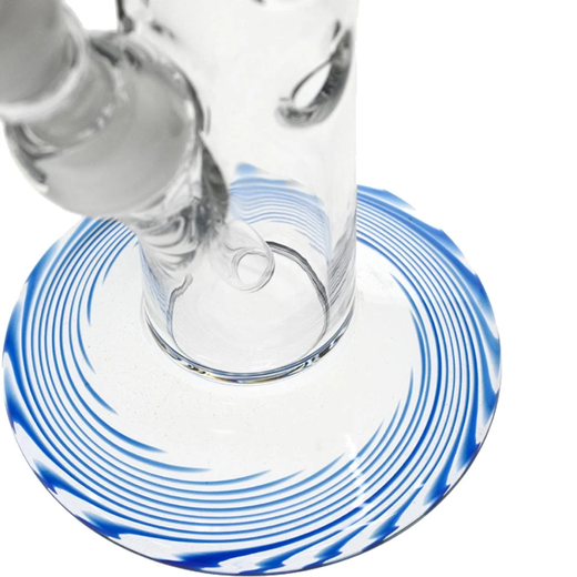 Бонг скляний Boost Cane + Ice Clear Blue (Прозоро-синій)