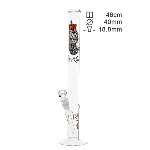 Бонг скляний SmoKing Straight Clear (Прозорий)