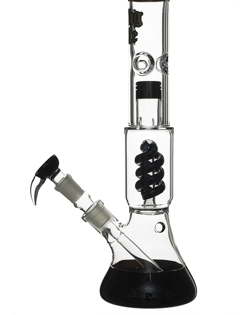 Бонг скляний Thug Life OG Series V2 Black Clear (Прозоро-чорний)