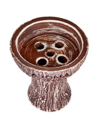 Чаша глиняная Aroma Bark Brown (Коричневый)
