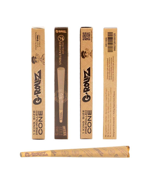 Джоінт G-Rollz King Size Unbleached Extra Thin Cone 1 шт